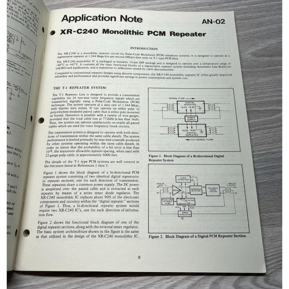 Exar Product Guide Applications and Function Generator Data Books Vintage 1970s - Picture 10 of 12